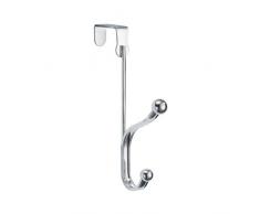 Interdesign 706409 York - Perchero para puerta (1 gancho), color cromado