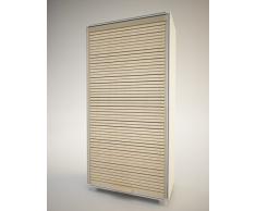 VDC Armario MODULO PERSIANA Taupe 126X62.5X35 CM