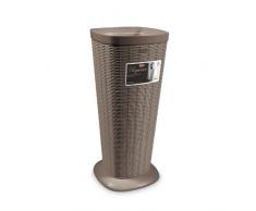 Paragüero elegante de Stefanplast, imitación de mimbre, color gris topo