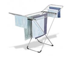 Metaltex Lipari - Tendedero con alas, aluminio/resina, 18 metros