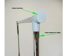 Oralys - Perchero Burro de ruedas extensible para ropa "Paris"