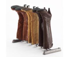 StorageManiac Organizador de 3 pares de botas, Color gris