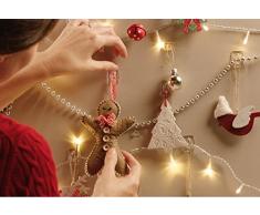 Command 17091CLR Pack de 2 ganchos medianos con tiras, transparente, Set de 2 Piezas