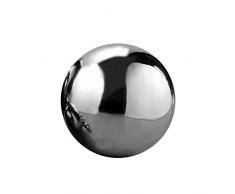 LiféUP l Seamless Mirror Ball Sphere 304 Stainless Steel Hollow Ball Esfera de acero inoxidable con efecto espejo, bola hueca disponible en 9 tamaños, decoración para casas y jardines