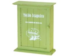 Palazzo Int Madera Llave Buzón – Armario de llaves – Llave Tabla – para guardar llaves – Envejecido.
