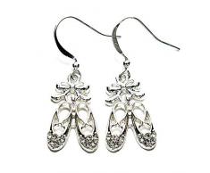 Life Charms - Pendientes de gancho para zapatos de ballet