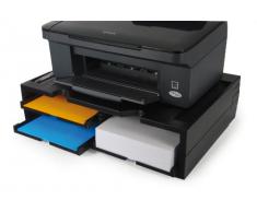 Exponent 42807 - Gabinete para impresora (508 x 370 x 140 mm, 508 mm, 370 mm, 516 x 378 x 145 mm, Negro)