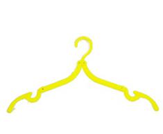 Demarket 3x Gancho plegable Portatil de Viaje Color Amarillo para Ropa