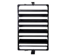 Zapatero Giratorio8 Niveles 360 ° Rotatorio Zapatero Sistema, Telescópica Boot Rack, Zapata Ajustable Bastidores del Carrusel Almacenar hasta 24-32 Zapatos De Los Pares,Negro