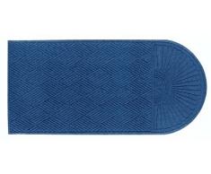 Andersen 273566116 agua HOG entrada interior/exterior alfombra, Grand Classic, polipropileno Fibber, única Final, SBR goma Felpudo, 11.6 "Longitud x 6 de ancho, 3/8" de grosor, mediano), color azul