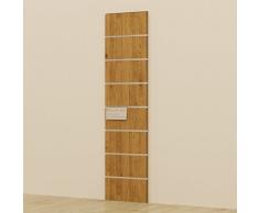 Panel dogato cabina armario guardarropa arredamento tiendas 30 x 120 cm tavolato Natural