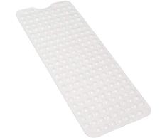 Yolife - Alfombrilla Antideslizante para bañera (Goma TPR, Extra Larga, Antideslizante, con Ventosa)