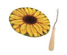 Tubayia - Alfombra de Nudos, diseño de Girasoles