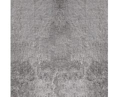 Teppich Wölkchen Alfombra Peluda I Sala de Estar Cuarto de niños Dormitorio Pasillo Corredor I Fondo Antideslizante I Gris - 40 x 60