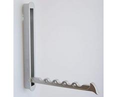 Perchero cromado mate instalación-gancho de Servicio ganchos de pared gancho plegable * 517-08