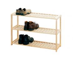 Premier Housewares - Zapatero (Madera, 55 x 79 x 27 cm, 3 estantes)