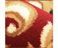 ZZHF Alfombra de puerta semicircular en el piso Alfombras europeas Escalera Alfombra 3 colores disponibles 79 * 117cm alfombras de habitacion ( Color : A )