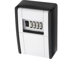 Abus 787 Cofre guardallaves, Blanco y negro