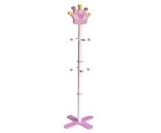 Kiddi Style Perchero Pie infantil Madera – Diseño Princesas - Madera - par ninos