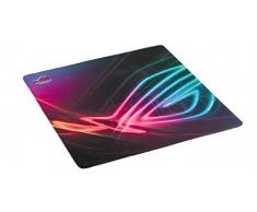 Asus ROG Strix Edge - Alfombrilla para juegos (orientada verticalmente, superficie de tela lisa, diseño delgado, ligero y flexible), 400x450x2 mm