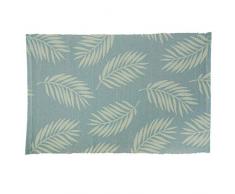LUUK LIFESTYLE Alfombra con Hojas de Palma, Hojas de Palmera, 60x90 cm, Corredor de Alfombra para baño, salón, Sala de Estar, Sala Juvenil, guardería, Regalo