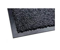 Sansibar – Felpudo atrapasuciedad Premium, Extremadamente Resistente, exterior e Interior, se puede lavar, libre de PVC, para limpiarse en puerta, entrada, Exteriores, gris, Sansibar 90x120 cm