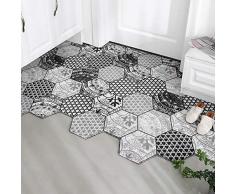 ZRZJBX Casa Pura Felpudos Entrada Casa,Felpudo Entrada Casa Alfombra Exterior para Puerta Impermeable,Felpudo Entrada Casa Alfombra De Entrada Interior Y Exterior,Grey-A1-80×120cm