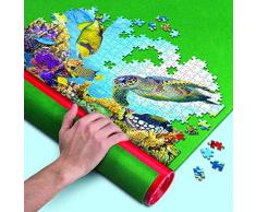Clementoni-30229 Tapete para Puzzles Color Verde, 3 (1)
