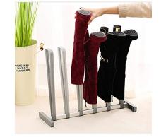 Yardwe Organizador de Botas Altas Ideal para Botas de Senderismo Botas de Agua Botas de Equitación (Plata)