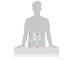 Dalber 62141 - Lámpara de sobremesa, diseño mariposas