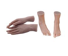 B Baosity Mano Modelo Maniquí Pie Estante de Mostrar Soporte de Zapatos Porta de Guantes Titular