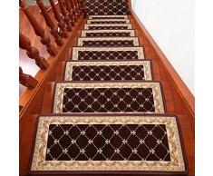 Escaleras tapetes pisada mat libre pegamento self-Cojín de pie adhesivo absorción de agua no-Slip mat casa almohadillas de piso completo-D 30x100cm(12x39inch)