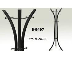 Suska - Perchero de pie metalsuska 1020 - 8949720 - perchero moderno de colorcon varios ganchos(175x58cm)