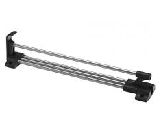 addys-onlinesale Acero inoxidable perchero Barra extensible perchero Perchero Perchas, 30cm/50cm