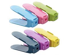 MObast Home Accessories - Organizador de Zapatos con Expositor (1 Unidad, 24 x 10 cm, plástico)