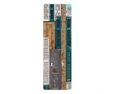 Bilderwelten Perchero Panel Mural Juego De Ganchos Armario De Pared - The Doors 139 x 46cm