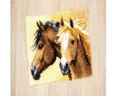 Vervaco PN-0144834 diseño de Caballos, Alfombra de Nudos