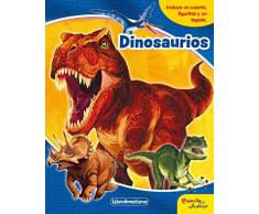 Dinosaurios. Libroaventuras: Incluye un cuento, figuritas y un tapete