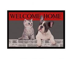 Tapis Déco - 1740310, Tapete De Entrada Rectangulo, 40 X 60 Cm, Welcome Home, Photoprint