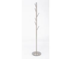 Jan Kurtz 494301 Detroit - Perchero de pie (170 cm, 6 ganchos), satinado