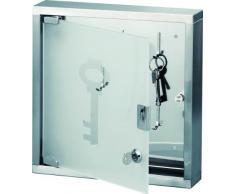 Zeller-Present - Armario para llaves con puerta de cristal