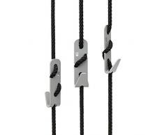 Ropehooks - un Sistema de Gancho Inteligente para Usar como Perchero para Bolsas, Chaquetas o Llaves. Accesorio de ropero para Bolsos, Ropa de niños, Toallas y Batas de baño y Mucho más