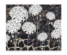 murando Fotomural 100x70 cm - Top Tapete Wandbilder XXL Papel tejido-no tejido. Fotomurales - Papel pintado Piedra Abstracciï¿½n Pared Flores b-A-0331-a-a