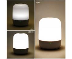 Lámpara Infantil - Lámpara de Mesa de Noche con Luz Blanca Cálida Regulable Y Luces LED que Cambian de Color, Lámpara de Escritorio Recargable, Lámpara de Pie, Lámpara de Cabecera, Lámpara de Noche
