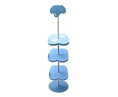 Befitery - Repisa vertical para zapatos, zapatero, estantería para niños, Elefante