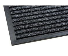 acerto 30196 Alfombrilla antisuciedad Gris 90x150cm * Extremadamente Resistente * Exterior e Interior * A Prueba de heladas * Libre de PVC - Alfombrilla de Limpieza Puerta de Entrada Alfombra