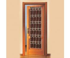 24 Bolso de Espacio de Zapatos de la Puerta, Zapatero de la pared,Gabinete para Calzado de almacenamiento de bolsas