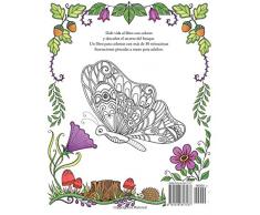 El Secreto del Bosque: Encuentra las joyas escondidas. Un libro para colorear para adultos.