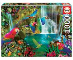 Educa Puzzle 1.000 piezas, Loros tropicales (18457)
