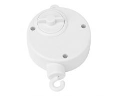 Fdit Caja de Música Giratoria Eléctrica Caja Musical de Cuna para Bebé Cama Infantil Colgando Música Móvil Campana Eléctrica Caja de Música Juguete para Bebé